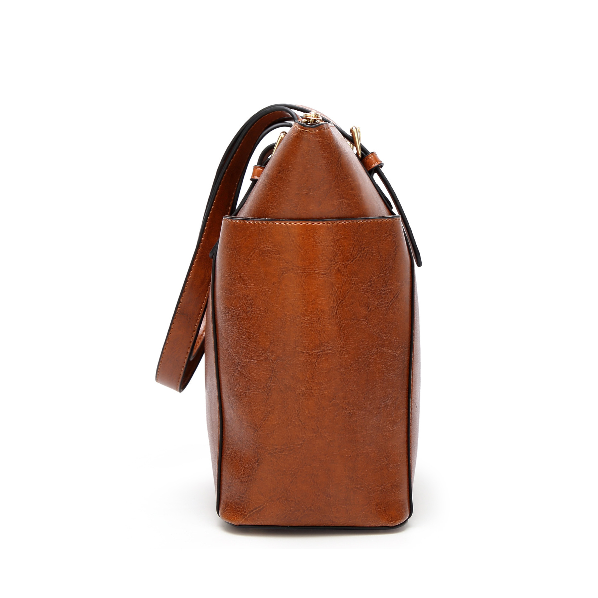 Oil Wax Leather Large Tote Bag – view 6