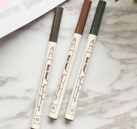 Waterproof Natural Eyebrow Pen Four-claw Eye Brow Tint Fork Tip Eyebrow Tattoo Pencil