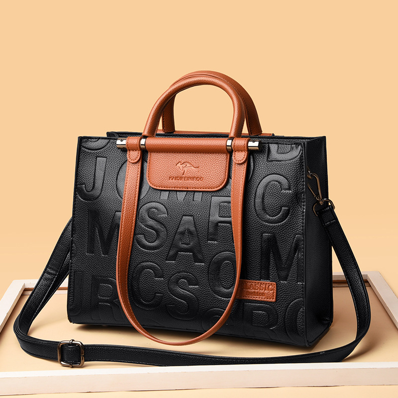 Retro Print Large Capacity Crossbody Handbag – view 4