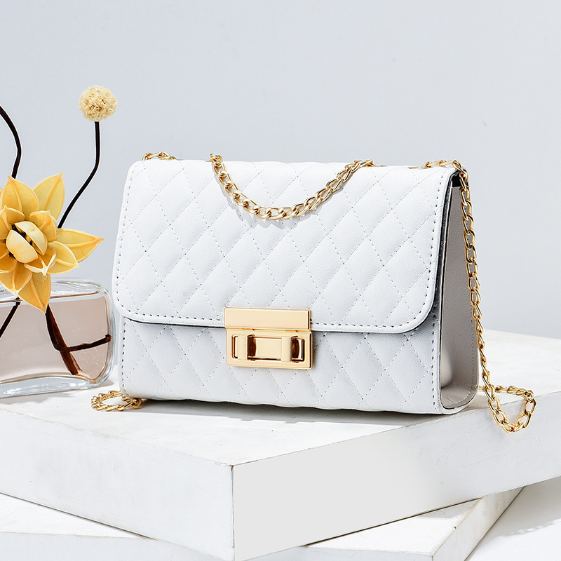 Vintage Quilted Mini Square Crossbody Bag – view 4