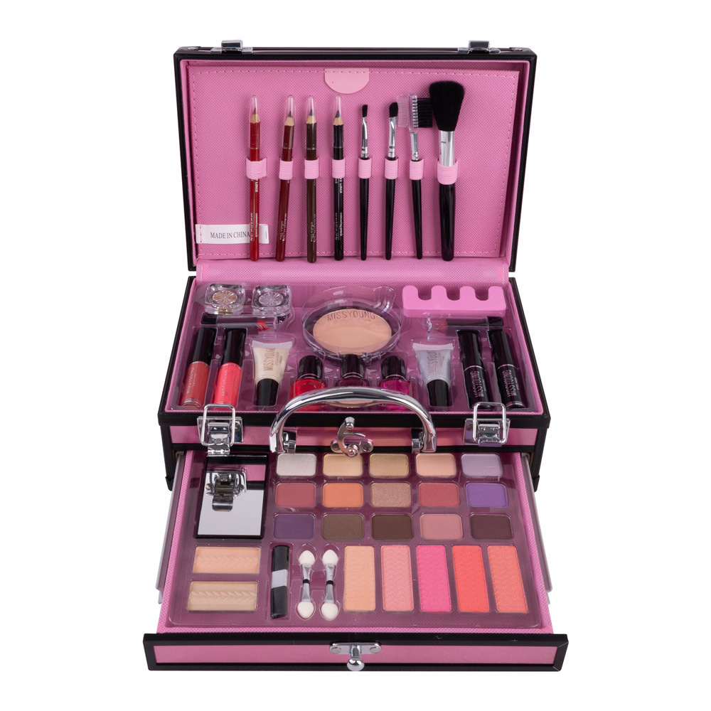 Complete Makeup Kit with Nail Art Tools – view 3