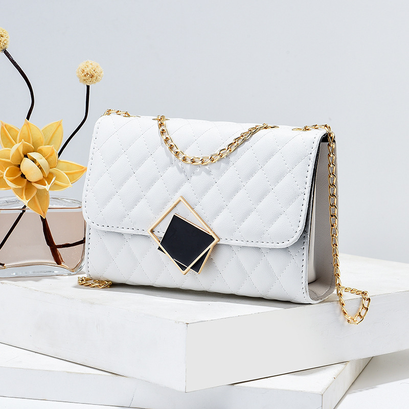 Vintage Quilted Mini Square Crossbody Bag – view 7