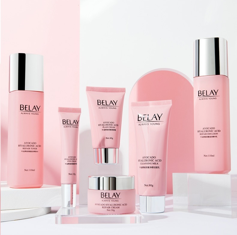 Avocado & Pomegranate Facial Skincare Set – view 2