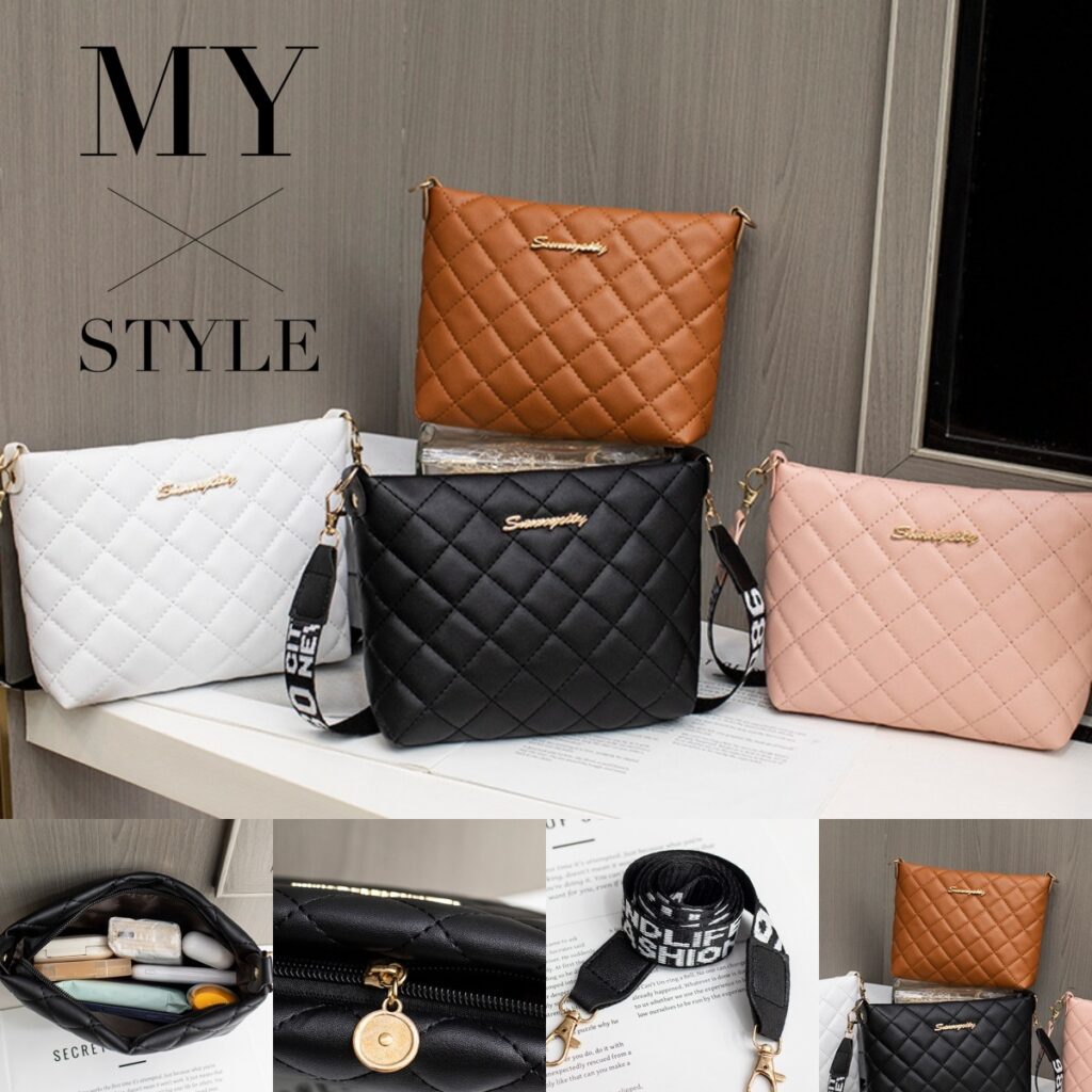 Small Quilted Chain Crossbody Bag
