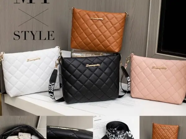 Small Messenger Bag For Women Trend Lingge Embroidery Female Shoulder Bags Fashion Chain Ladies Crossbody Purse